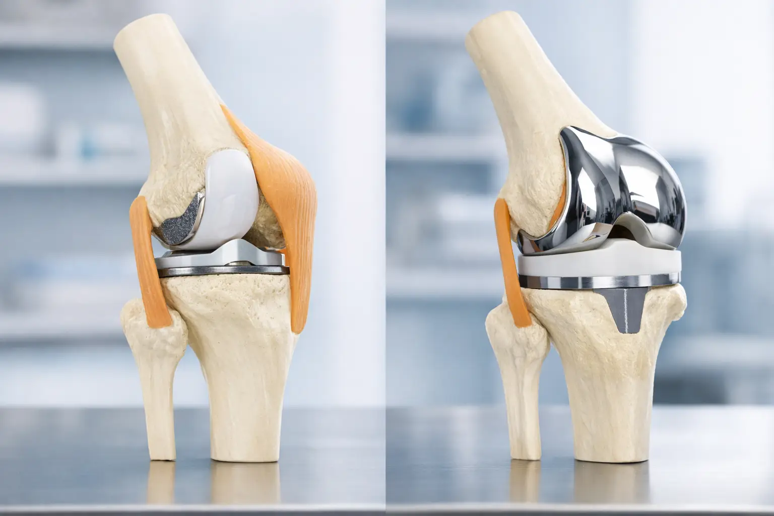 Partial Versus Total Knee Replacement Compared