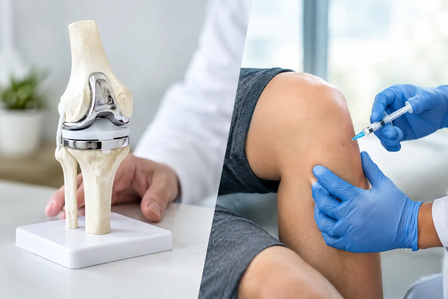 Knee Replacement Versus Injections: Which Is Right?